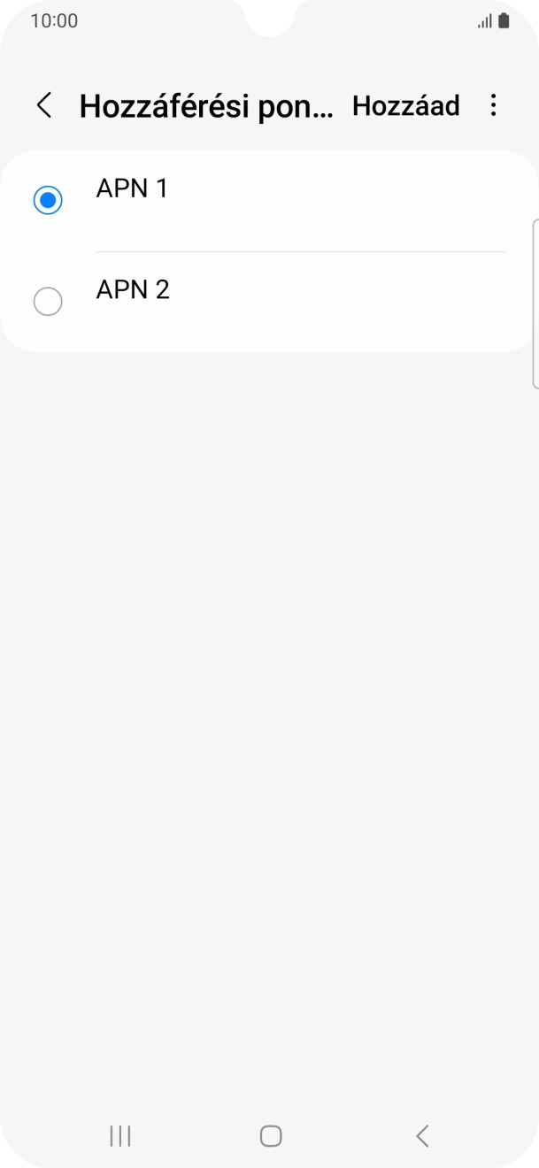 Kattints a kívánt adatkapcsolat melletti mezőre, hogy aktiváld azt. Kattints a kívánt adatkapcsolat melletti mezőre, hogy aktiváld azt.