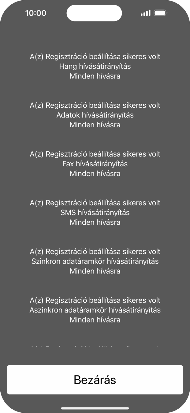 Válaszd a Bezárás lehetőséget.