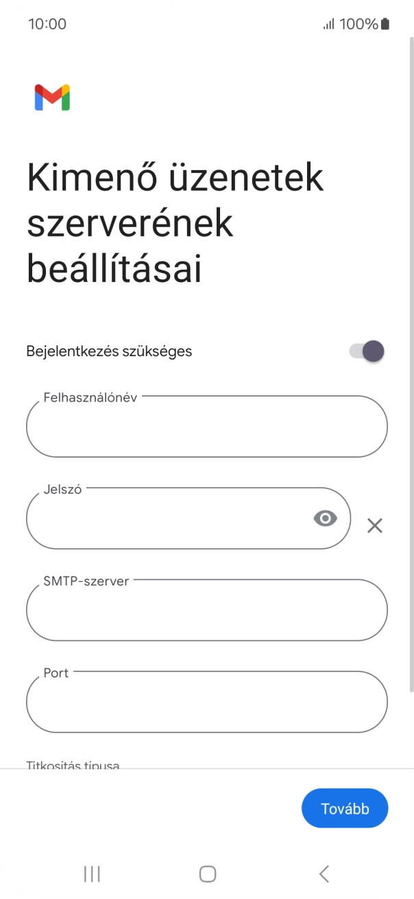 Kattints a „Bejelentkezés szükséges” melletti csúszkára a funkció bekapcsolásához.