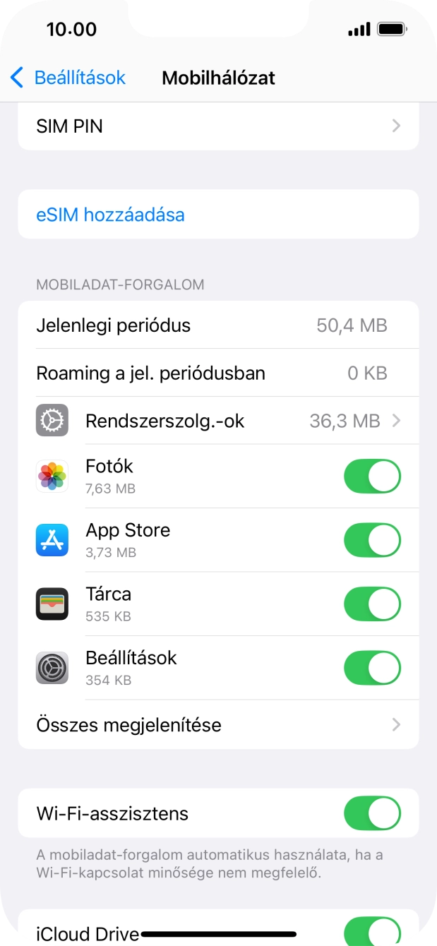 Válaszd a SIM PIN lehetőséget. Válaszd a SIM PIN lehetőséget.