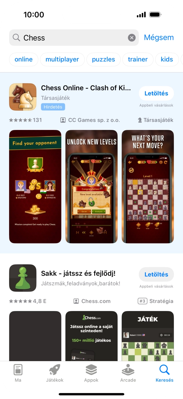 Kattints a kívánt alkalmazásra.