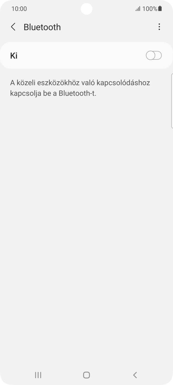 Kattints a csúszkára a funkció bekapcsolásához.