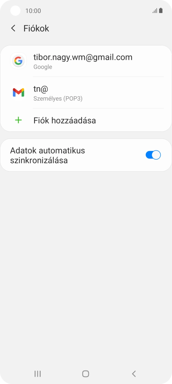 A befejezéshez, és ahhoz, hogy visszatérhess a főképernyőhöz, nyomd meg a főgombot.