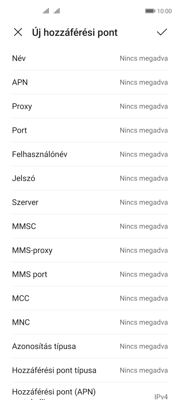 Válaszd a Név lehetőséget.