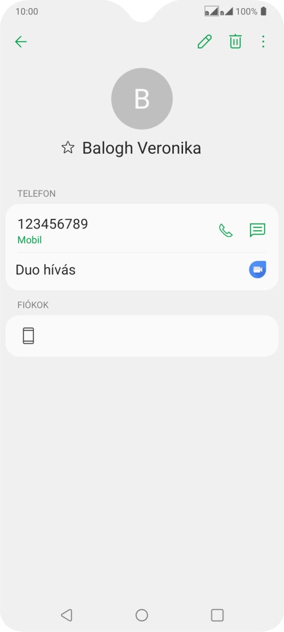 A befejezéshez, és ahhoz, hogy visszatérhess a főképernyőhöz, nyomd meg a főgombot.