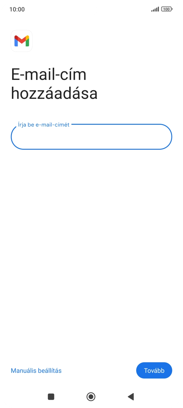 Válaszd a Tovább lehetőséget.