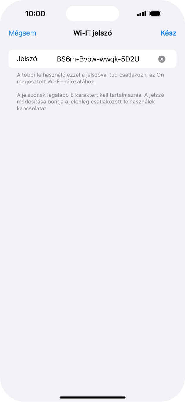 Válaszd a Kész lehetőséget. Válaszd a Kész lehetőséget.