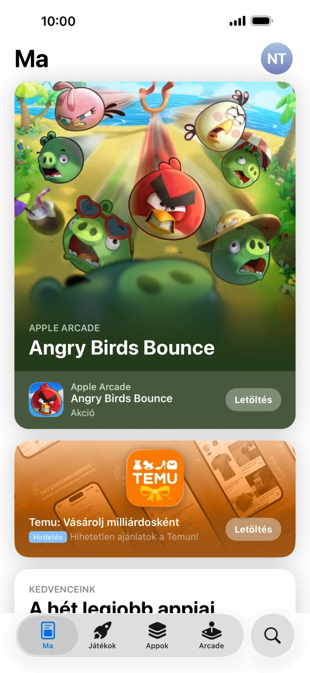 Kattints a keresés ikonra. Kattints a keresés ikonra.