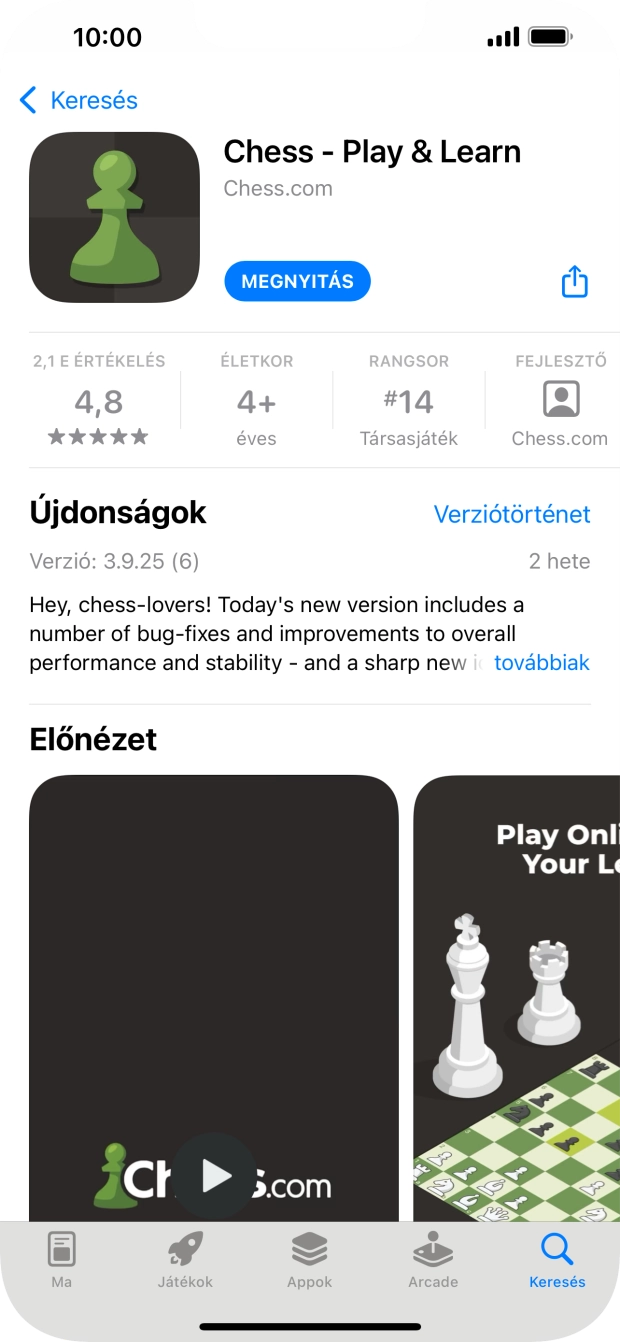 Húzd az ujjad felfelé a kijelző aljáról, hogy visszatérj a kezdőképernyőhöz. Húzd az ujjad felfelé a kijelző aljáról, hogy visszatérj a kezdőképernyőhöz.