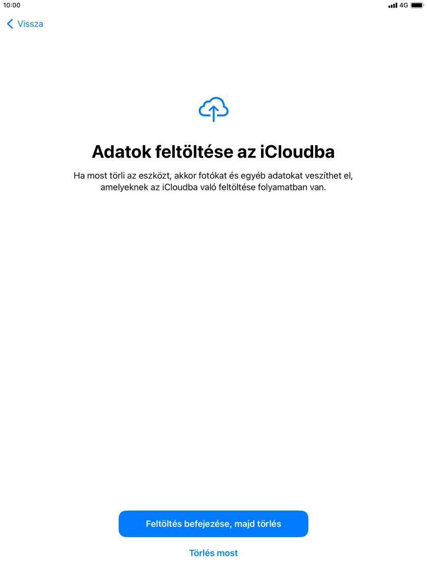 Válaszd ki a kívánt beállítást.