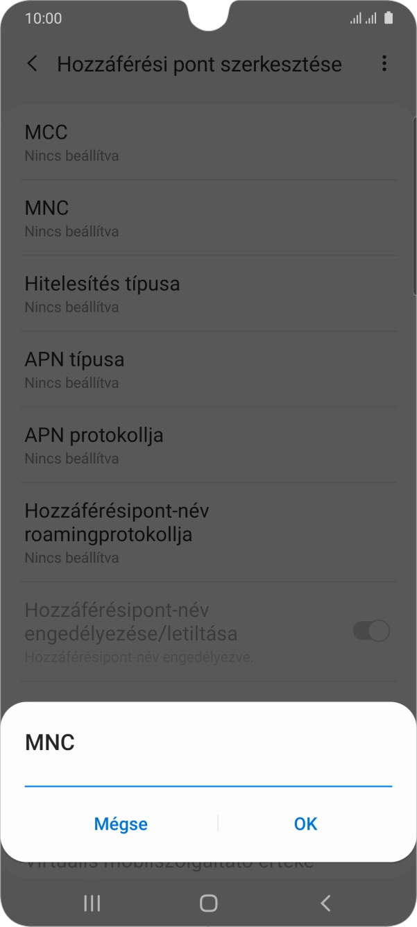 Írd be azt, hogy 70, és válaszd az OK lehetőséget.