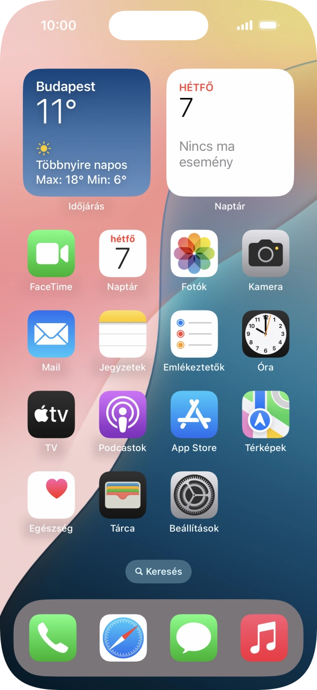 Válaszd az App Store lehetőséget.