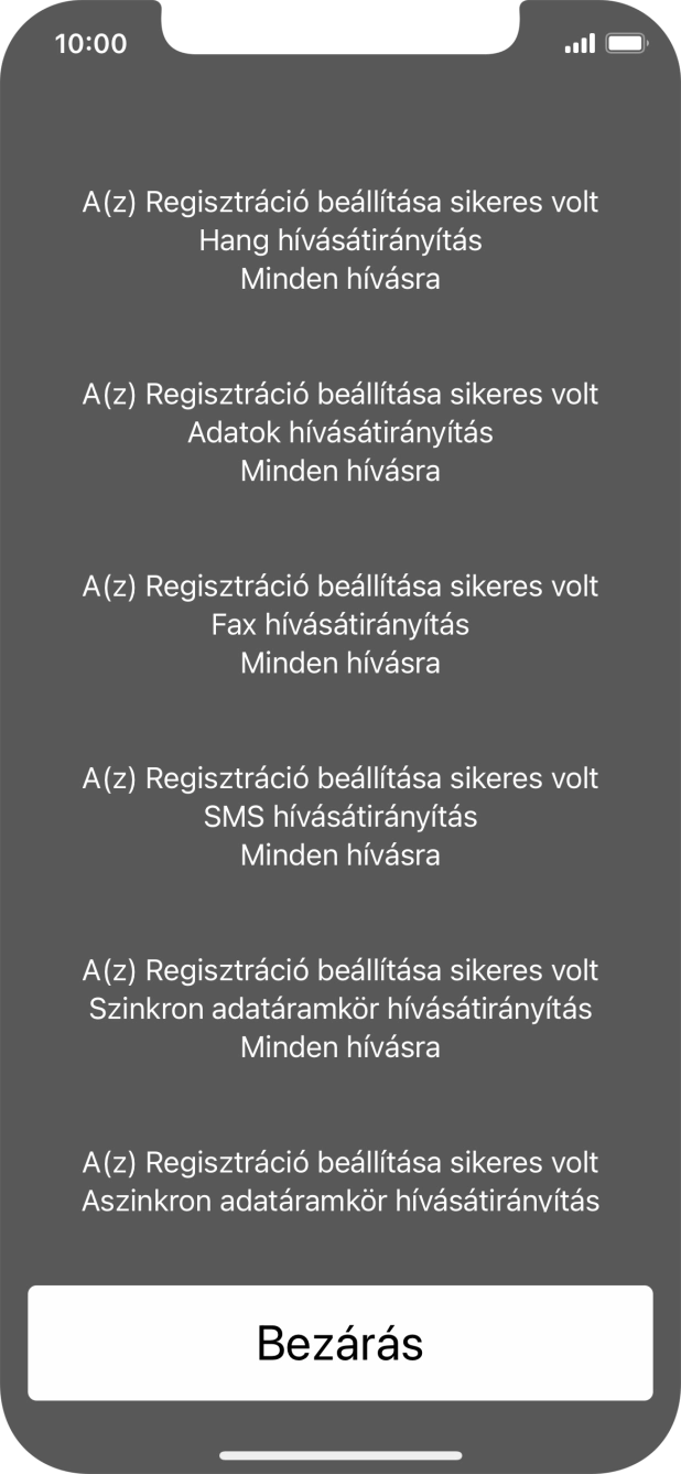 Válaszd a Bezárás lehetőséget.