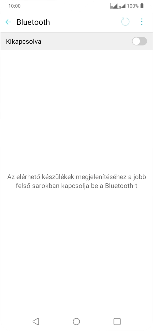 Kattints a csúszkára a funkció bekapcsolásához.