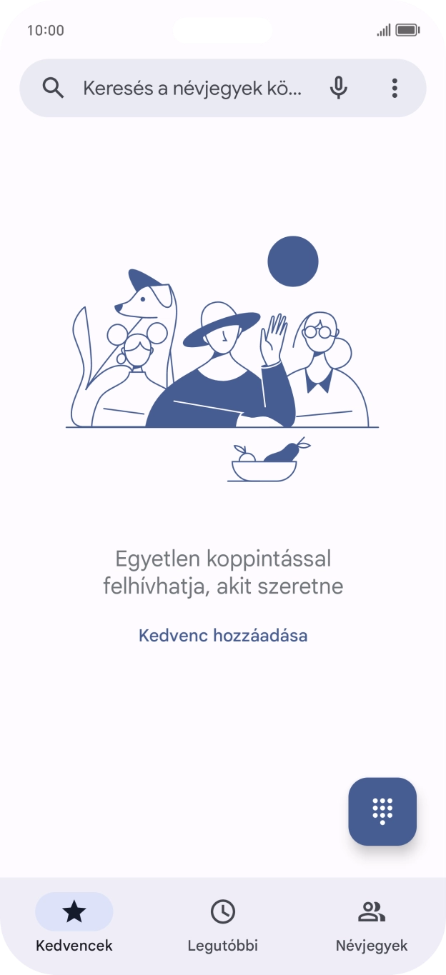 Kattints a menü ikonra.