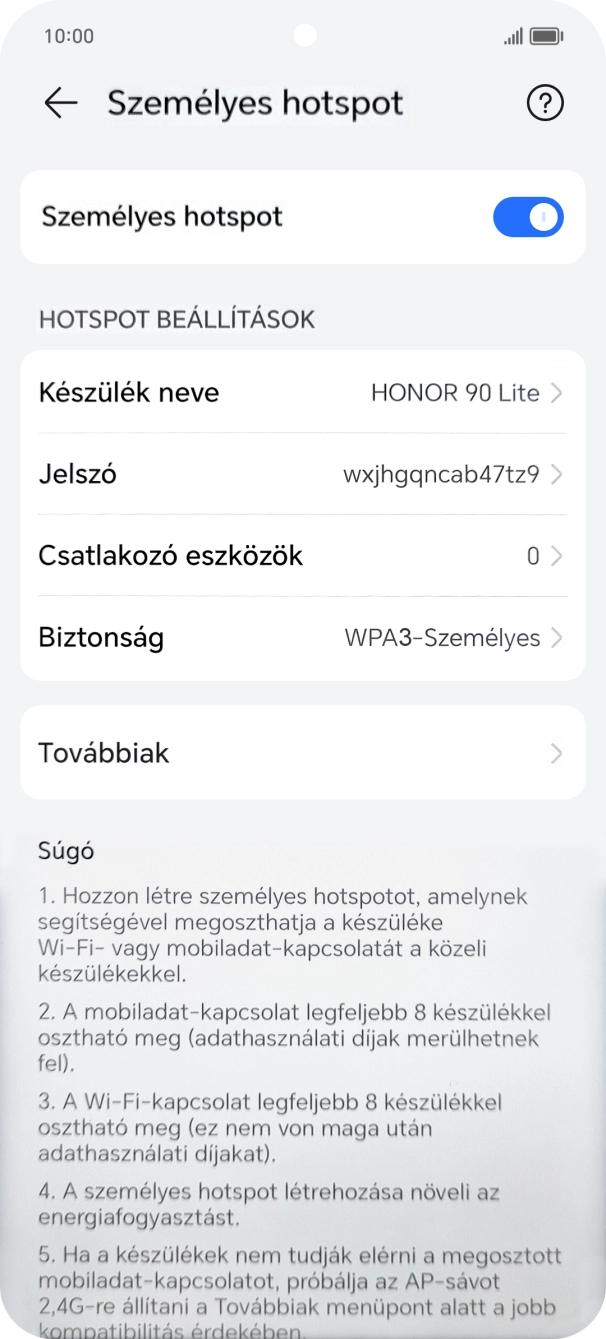 Húzd az ujjad felfelé a kijelző aljáról, hogy visszatérj a kezdőképernyőhöz. Húzd az ujjad felfelé a kijelző aljáról, hogy visszatérj a kezdőképernyőhöz.