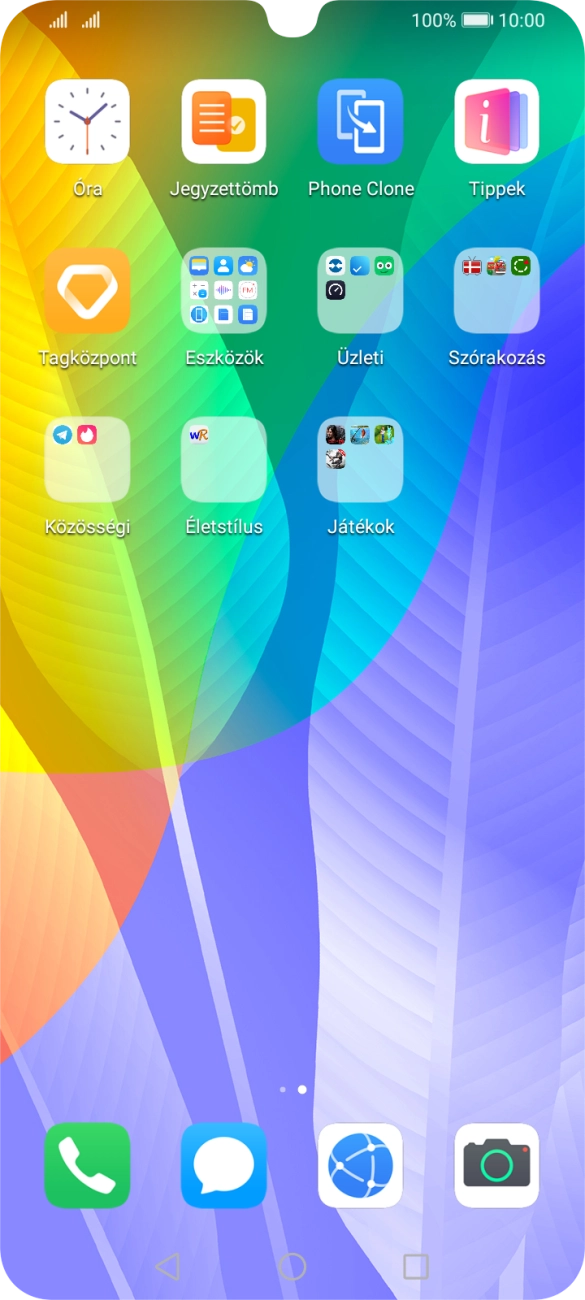 Válaszd az Eszközök lehetőséget.