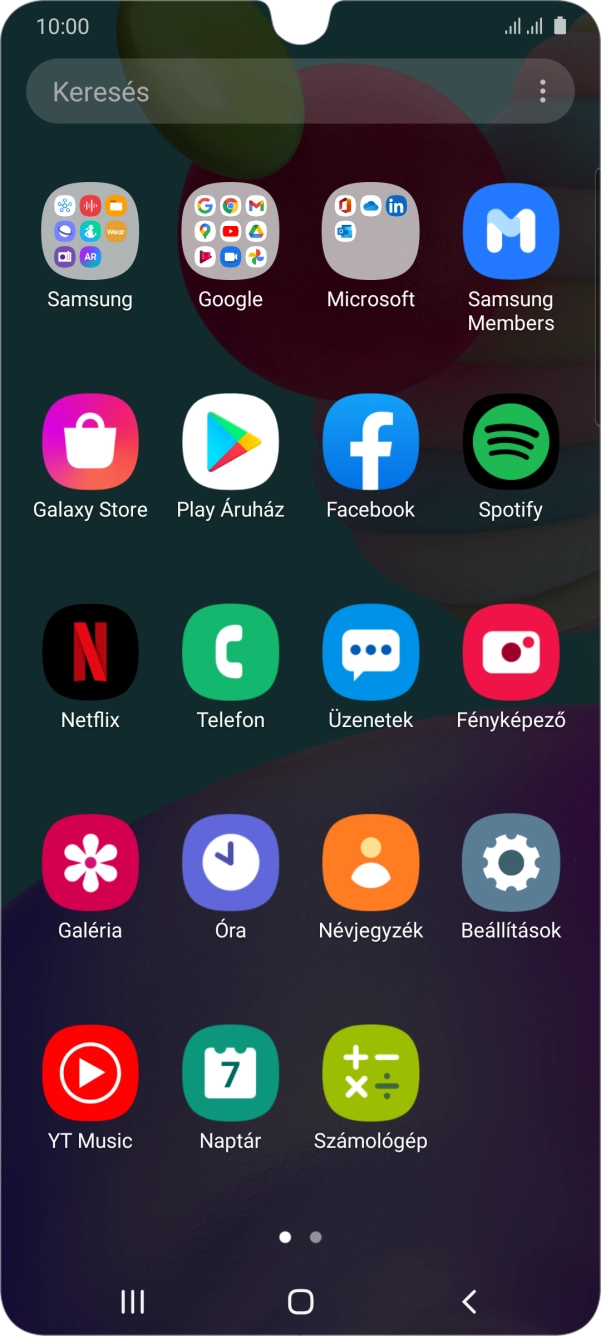 Válaszd a Play Áruház lehetőséget.