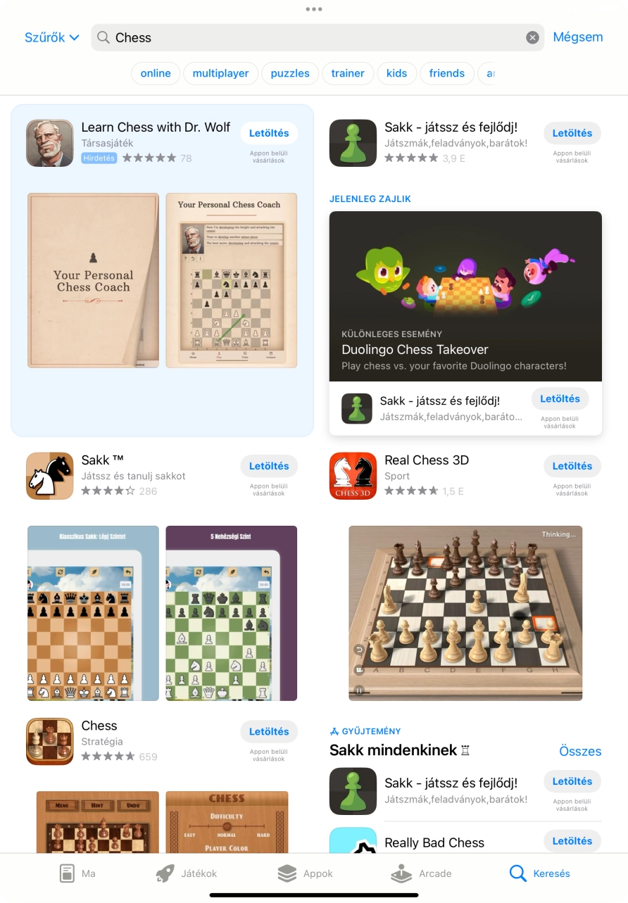 Kattints a kívánt alkalmazásra.