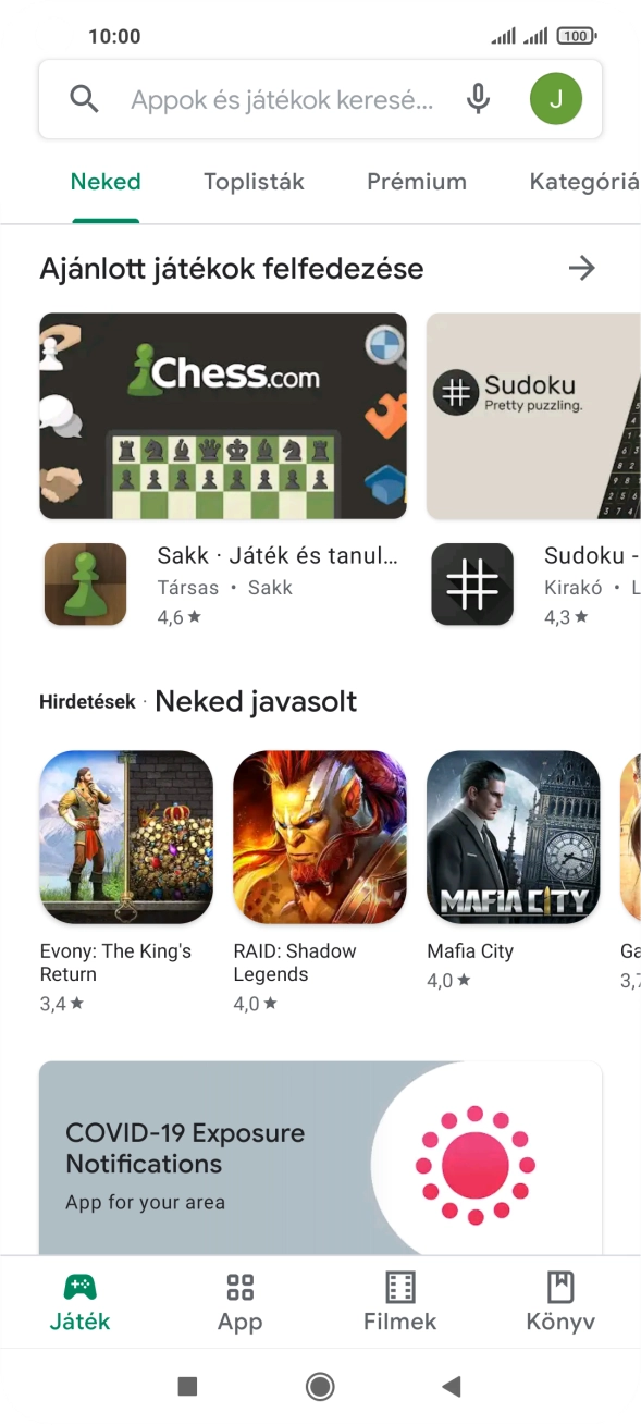 Kattints a keresés mezőre. Kattints a keresés mezőre.