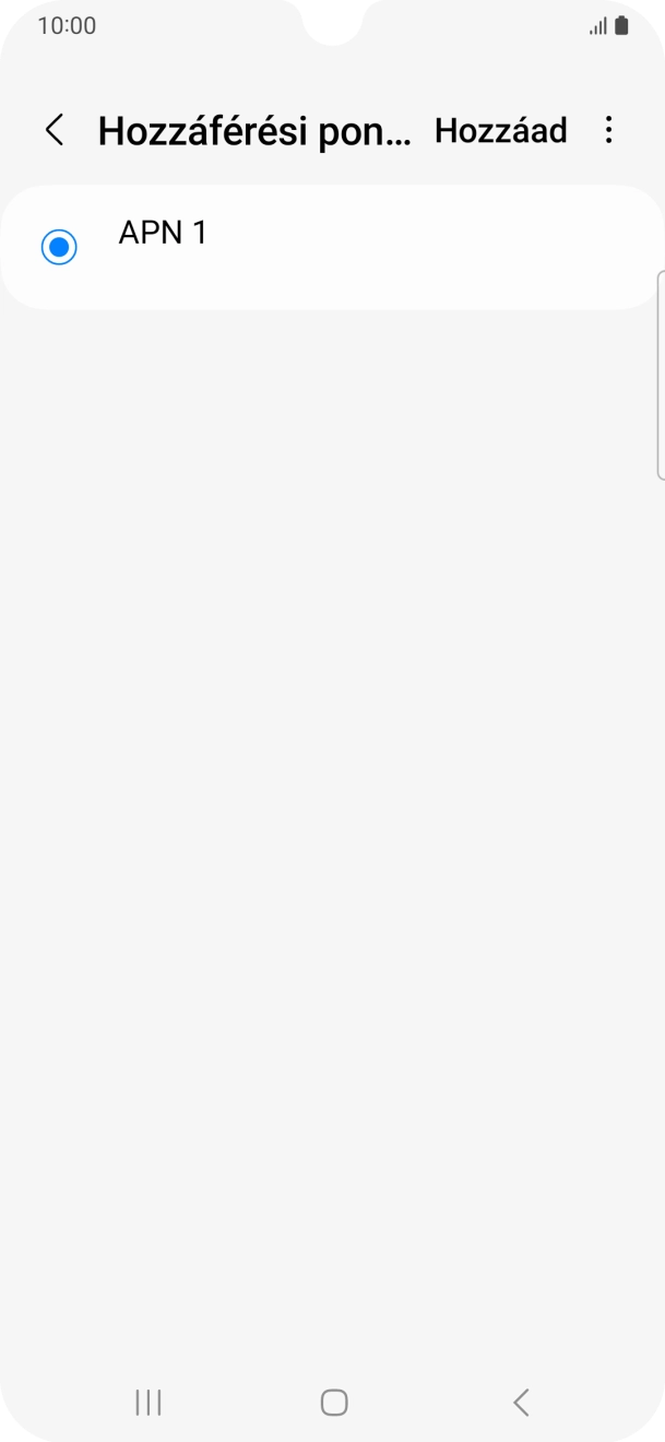 Válaszd a Hozzáad lehetőséget. Válaszd a Hozzáad lehetőséget.