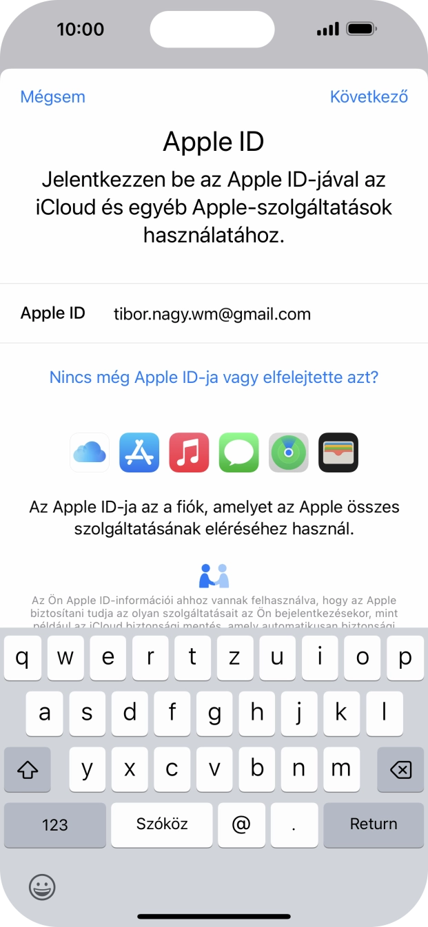 Válaszd a Következő lehetőséget. Válaszd a Következő lehetőséget.