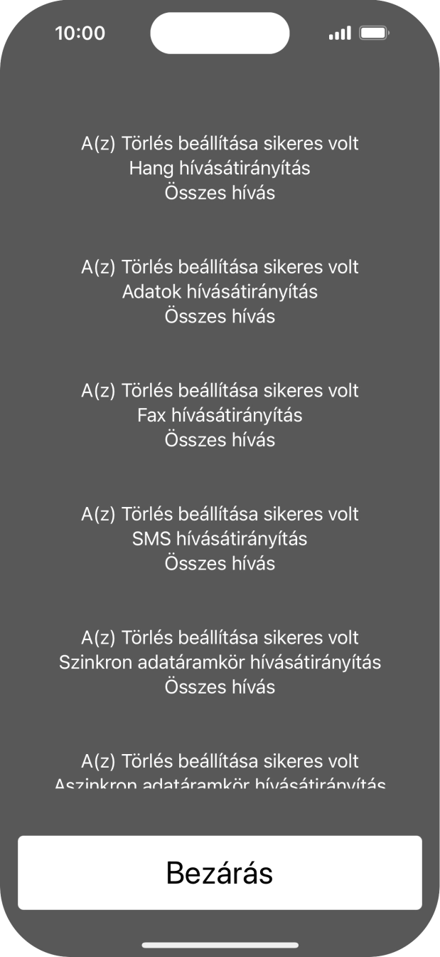 Válaszd a Bezárás lehetőséget.