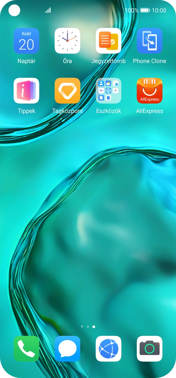 Válaszd az Eszközök lehetőséget. Válaszd az Eszközök lehetőséget.