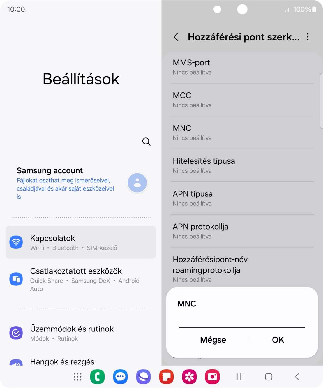 Írd be azt, hogy 70, és válaszd az OK lehetőséget.