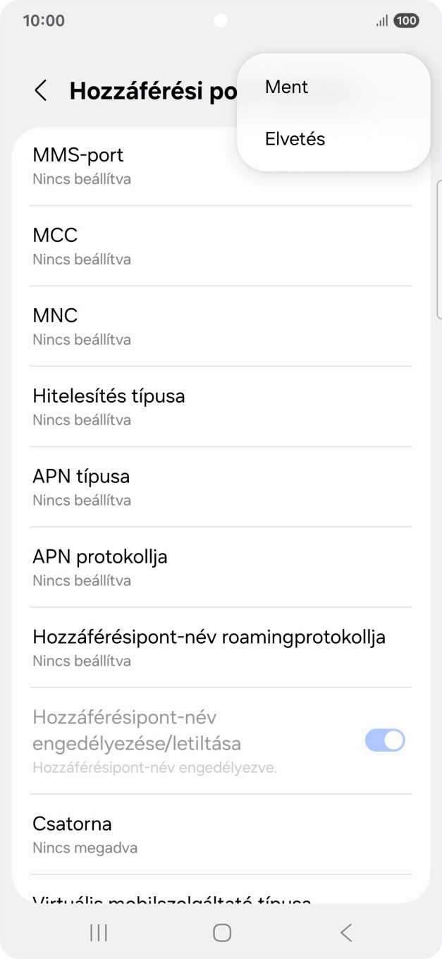 Válaszd a Ment lehetőséget.