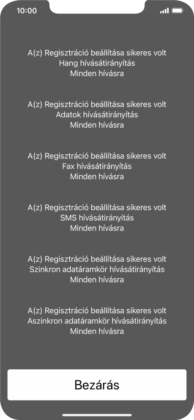 Válaszd a Bezárás lehetőséget.