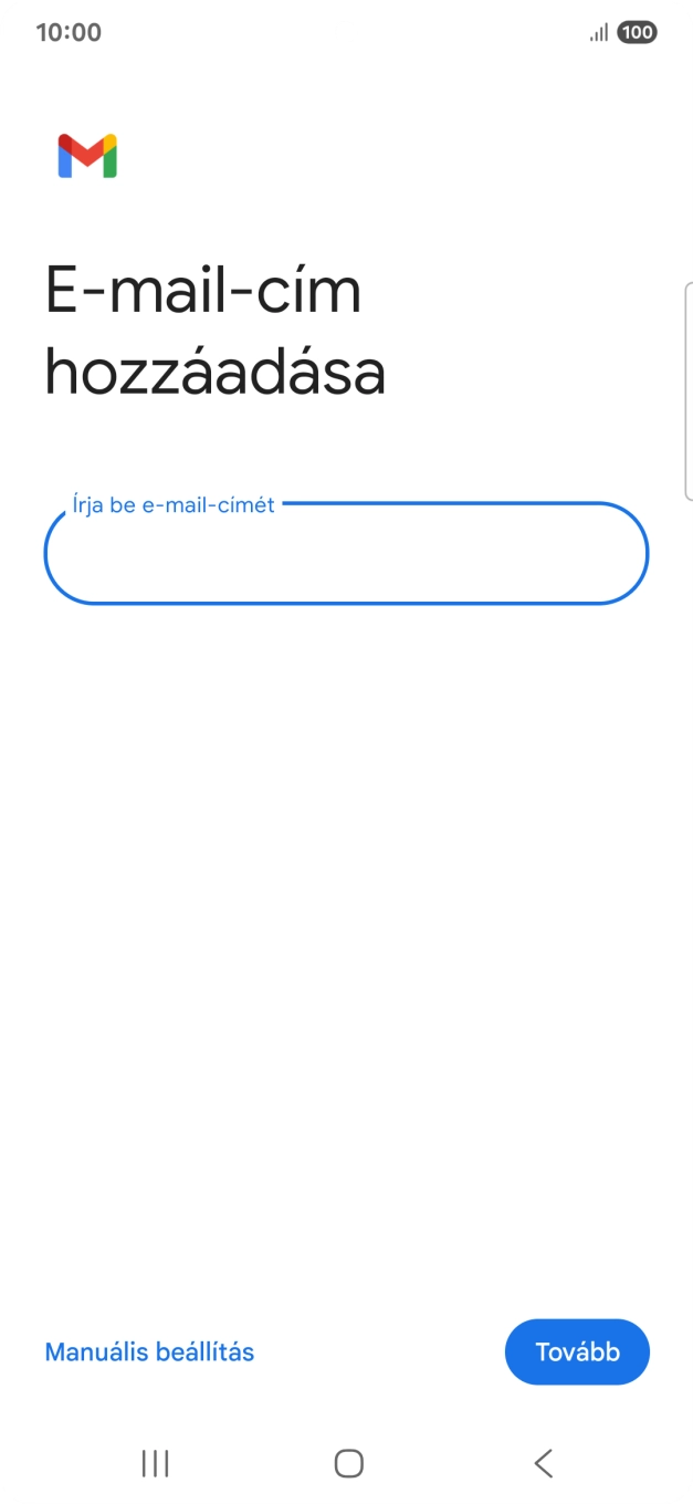 Válaszd a Tovább lehetőséget.