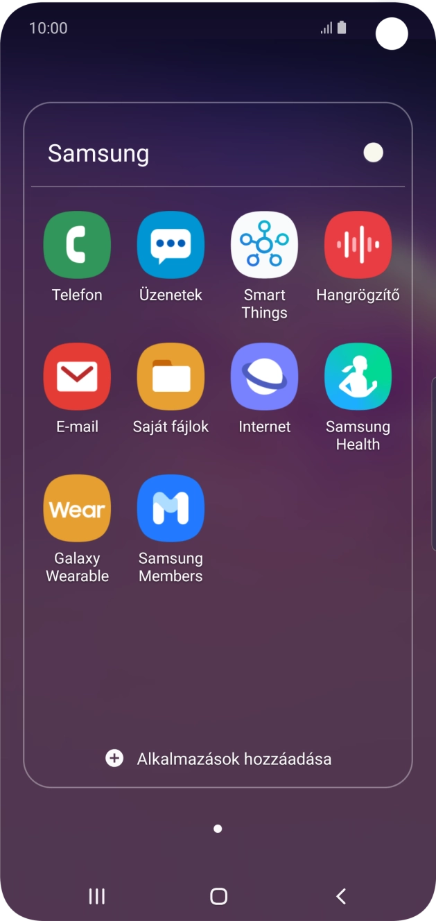 Válaszd az E-mail lehetőséget.