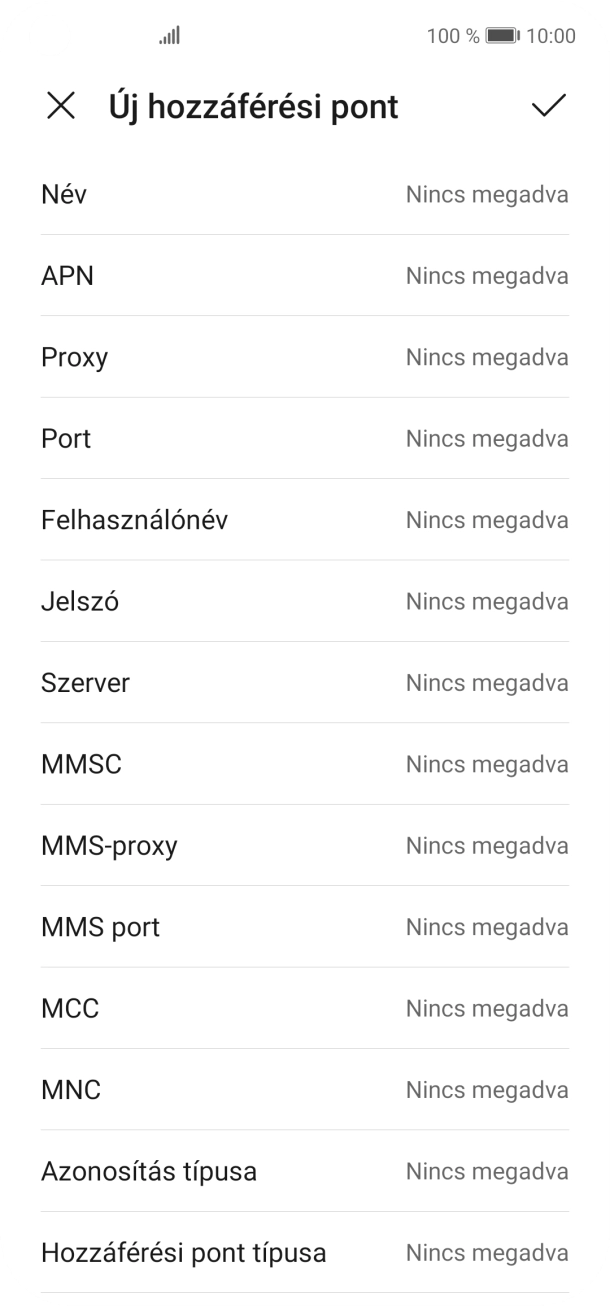 Válaszd a Név lehetőséget.