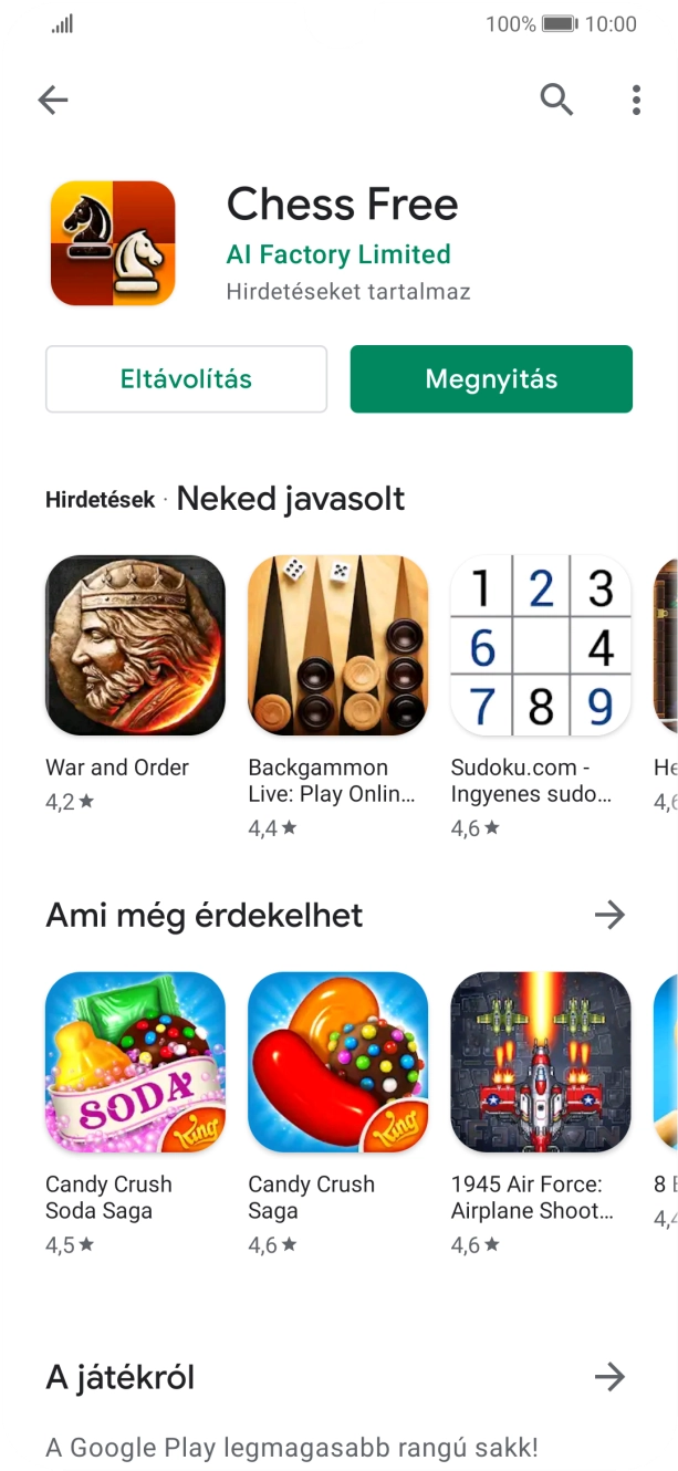 Húzd az ujjad felfelé a kijelző aljáról, hogy visszatérj a kezdőképernyőhöz. Húzd az ujjad felfelé a kijelző aljáról, hogy visszatérj a kezdőképernyőhöz.