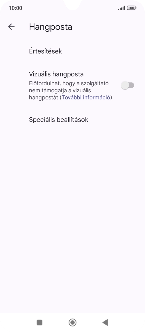 Válaszd a Speciális beállítások lehetőséget. Válaszd a Speciális beállítások lehetőséget.