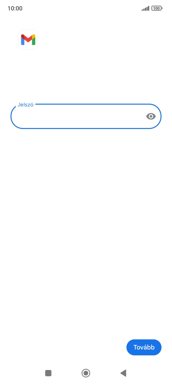 Válaszd a Tovább lehetőséget.