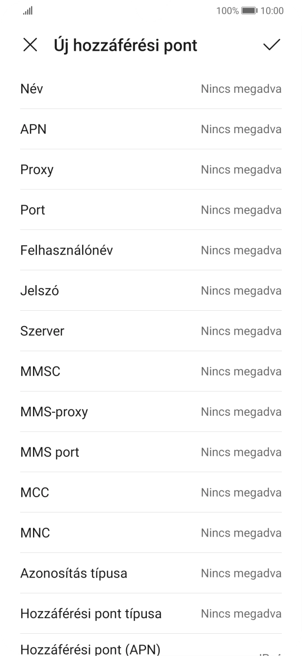 Válaszd a Név lehetőséget.