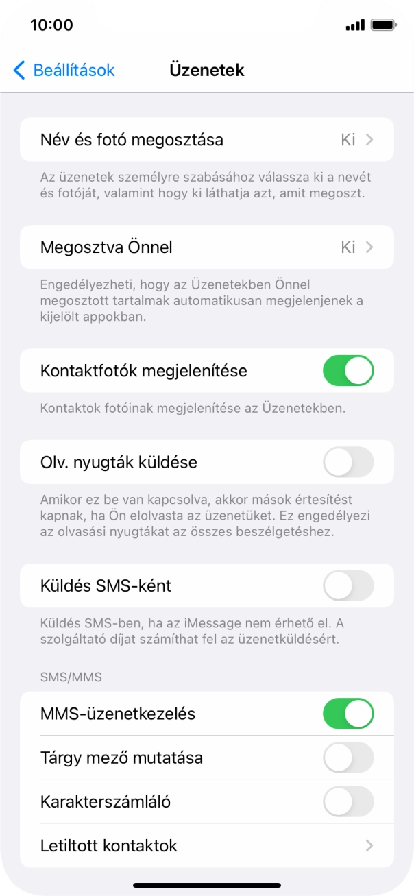 Húzd az ujjad felfelé a kijelző aljáról, hogy visszatérj a kezdőképernyőhöz.