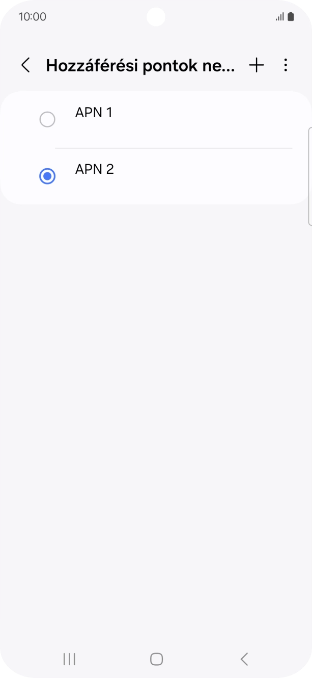 A befejezéshez, és ahhoz, hogy visszatérhess a főképernyőhöz, nyomd meg a főgombot.