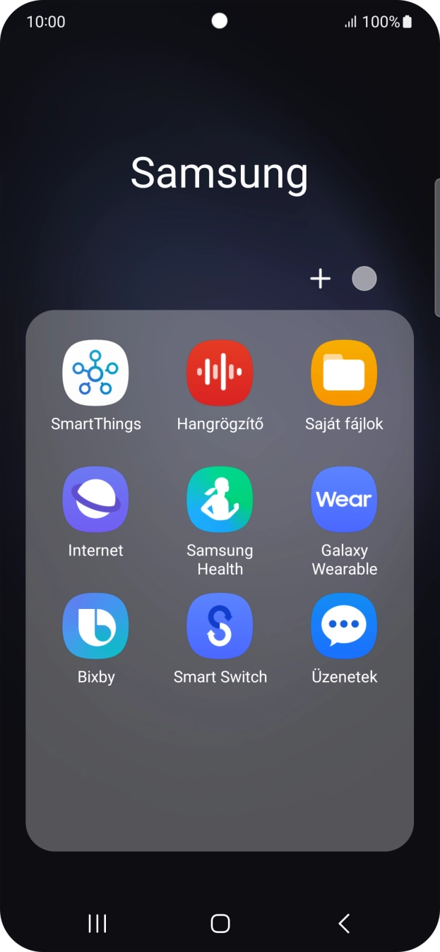 Válaszd az Üzenetek lehetőséget. Válaszd az Üzenetek lehetőséget.