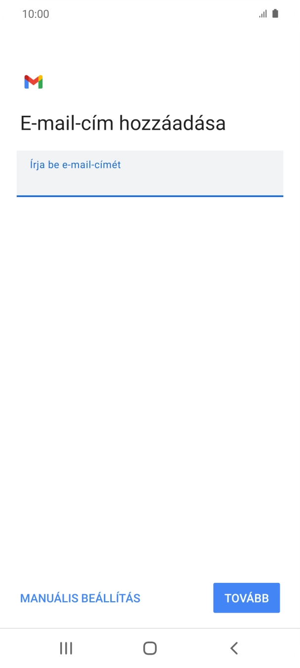 Válaszd a TOVÁBB lehetőséget.