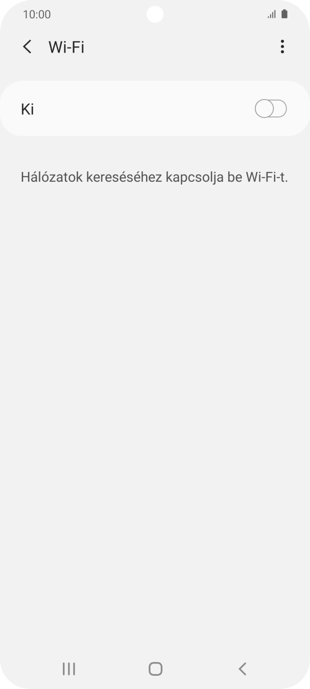 Kattints a csúszkára a funkció bekapcsolásához.