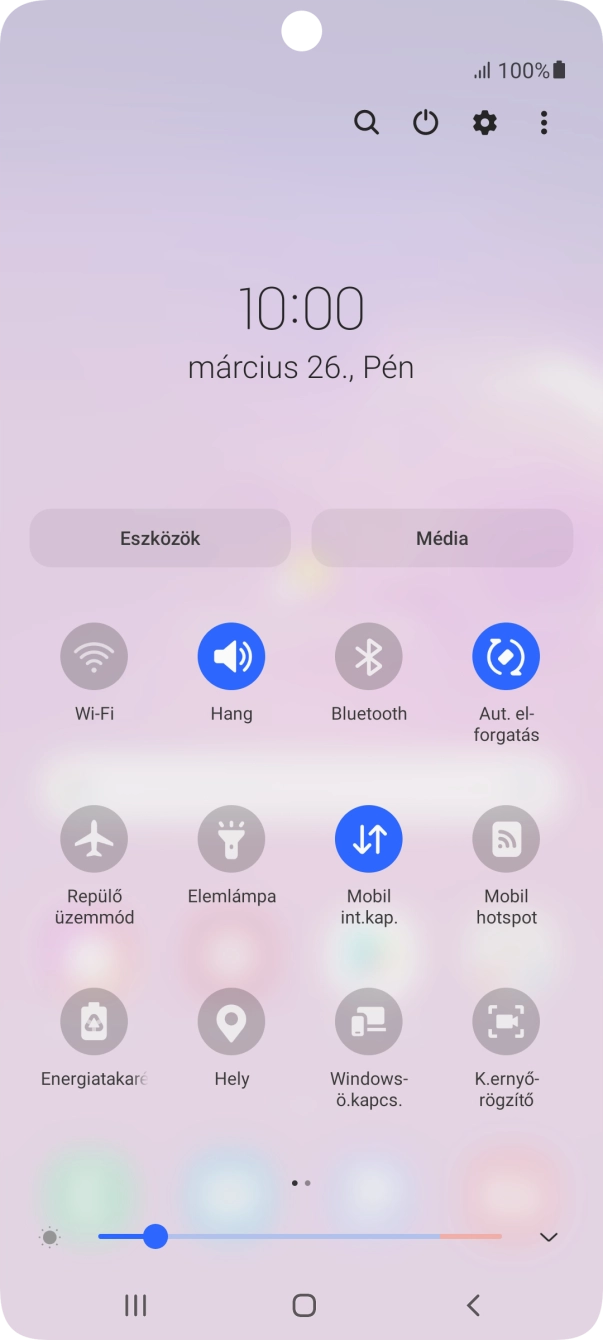 Kattints a beállítások ikonra.
