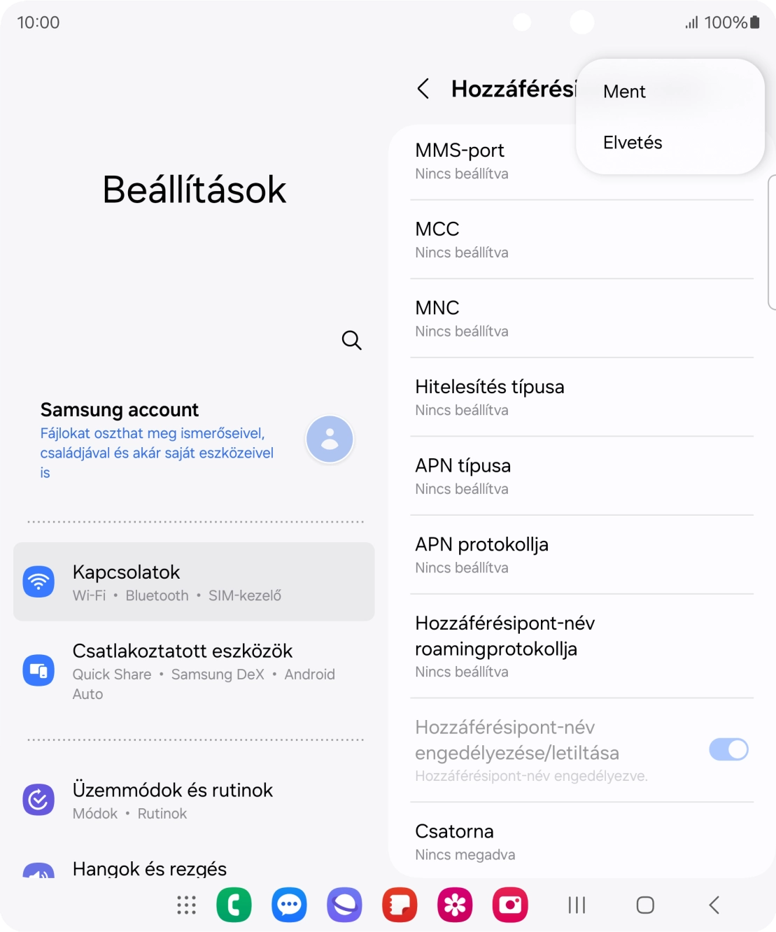 Válaszd a Ment lehetőséget.