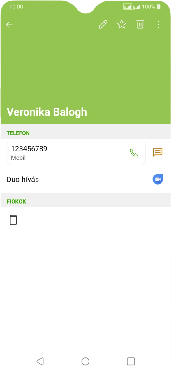 A befejezéshez, és ahhoz, hogy visszatérhess a főképernyőhöz, nyomd meg a főgombot.