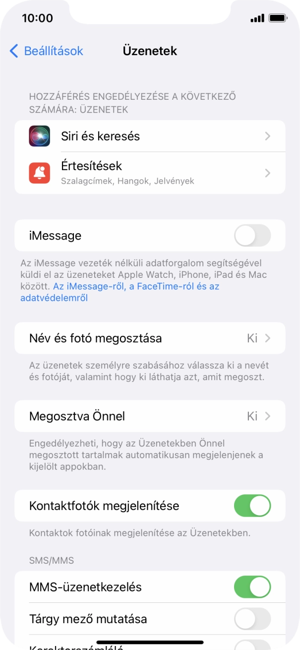 Húzd az ujjad felfelé a kijelző aljáról, hogy visszatérj a kezdőképernyőhöz.