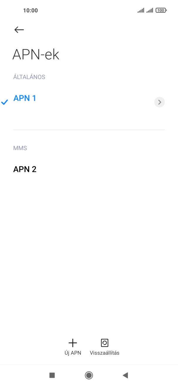 A befejezéshez, és ahhoz, hogy visszatérhess a főképernyőhöz, nyomd meg a főgombot.