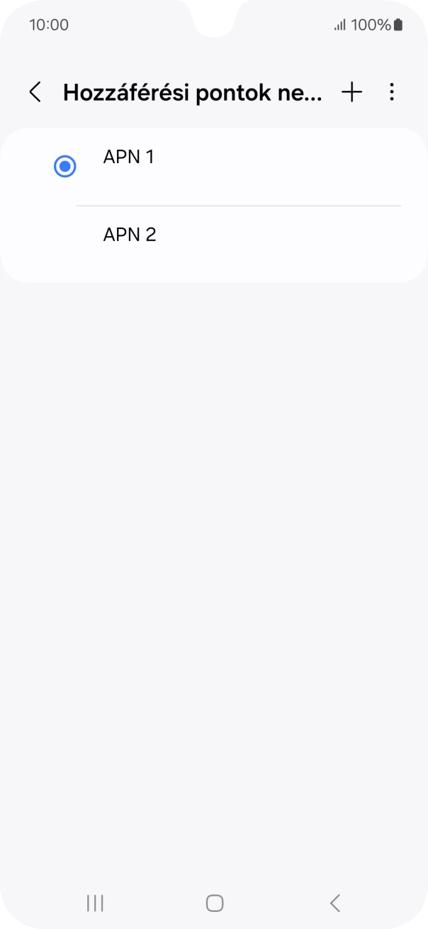 A befejezéshez, és ahhoz, hogy visszatérhess a főképernyőhöz, nyomd meg a főgombot.