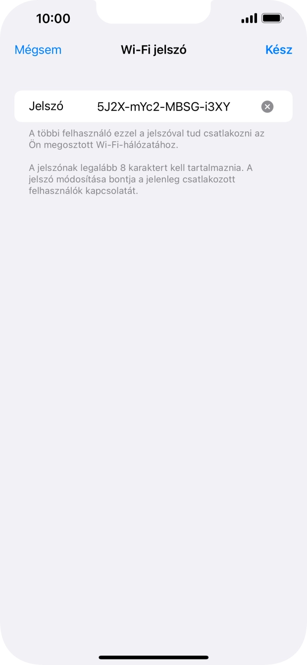 Válaszd a Kész lehetőséget. Válaszd a Kész lehetőséget.